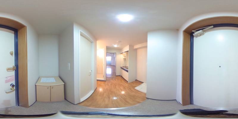 パノラマ画像玄関