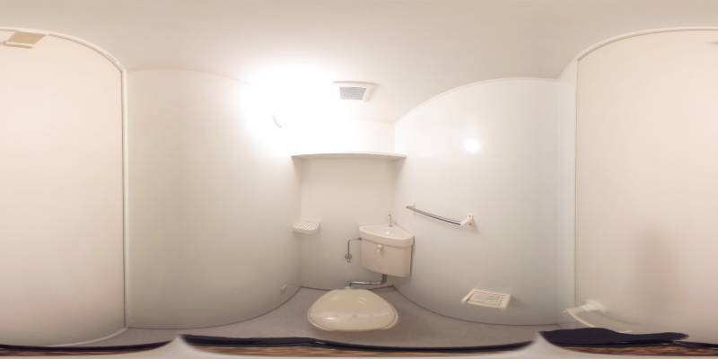 パノラマ画像トイレ