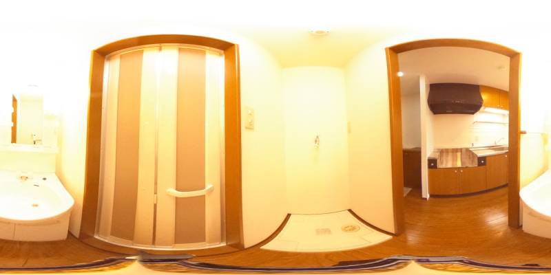 パノラマ画像洗面所