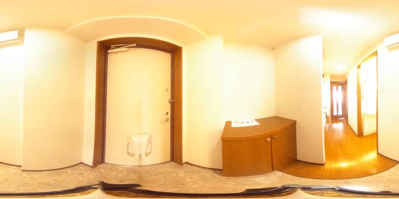 パノラマ画像玄関