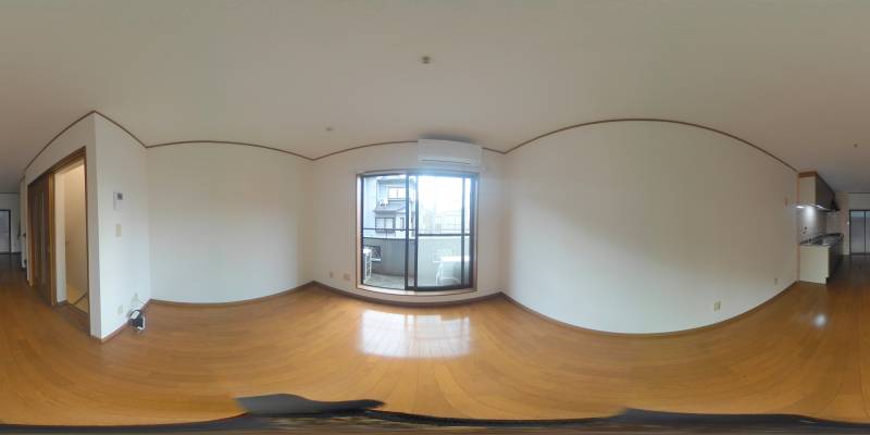 パノラマ画像リビング