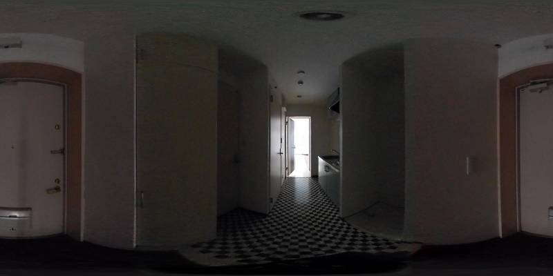 パノラマ画像玄関