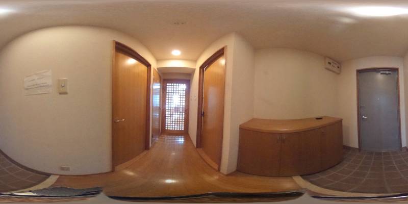 パノラマ画像玄関