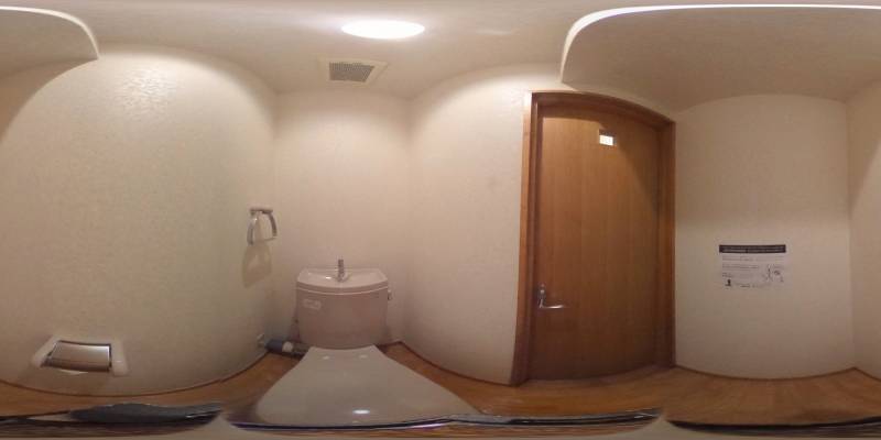 パノラマ画像トイレ