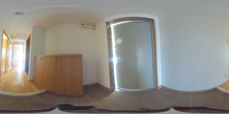 パノラマ画像玄関