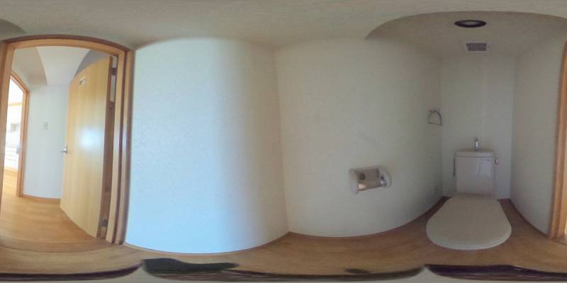 パノラマ画像トイレ