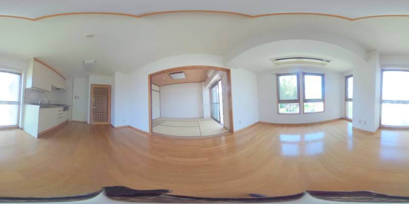 パノラマ画像リビング