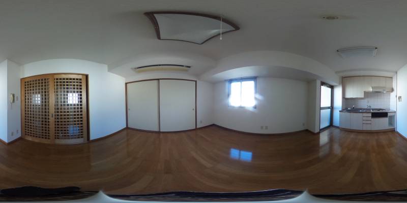 パノラマ画像リビング