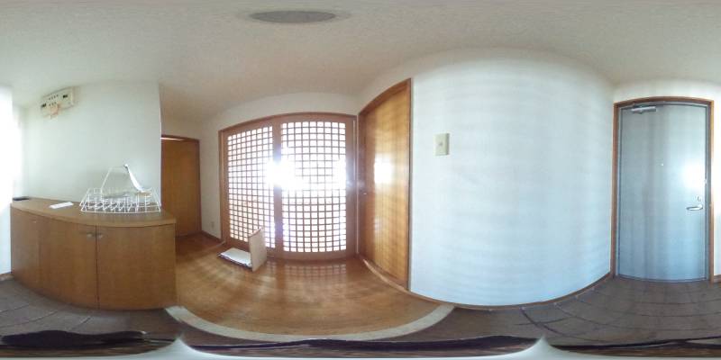 パノラマ画像玄関