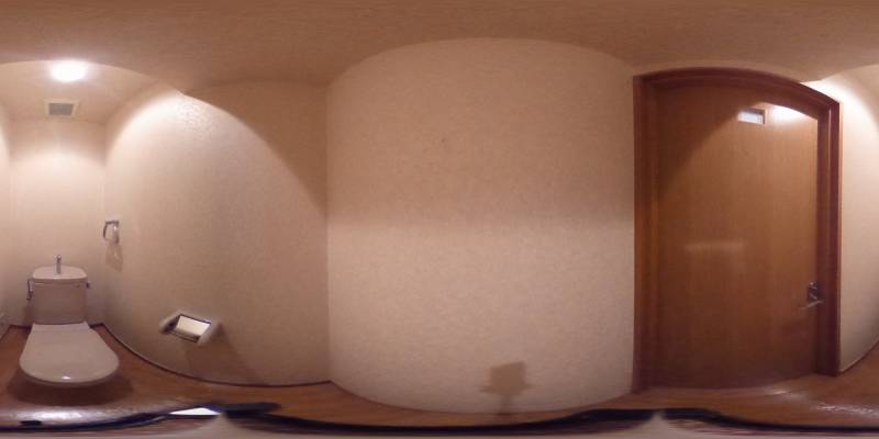 パノラマ画像トイレ