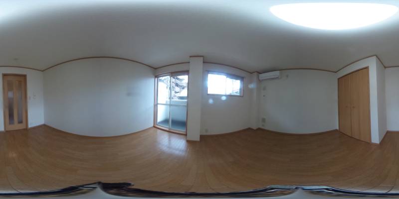 パノラマ画像洋室