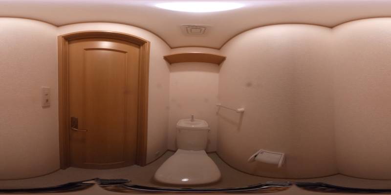 パノラマ画像トイレ