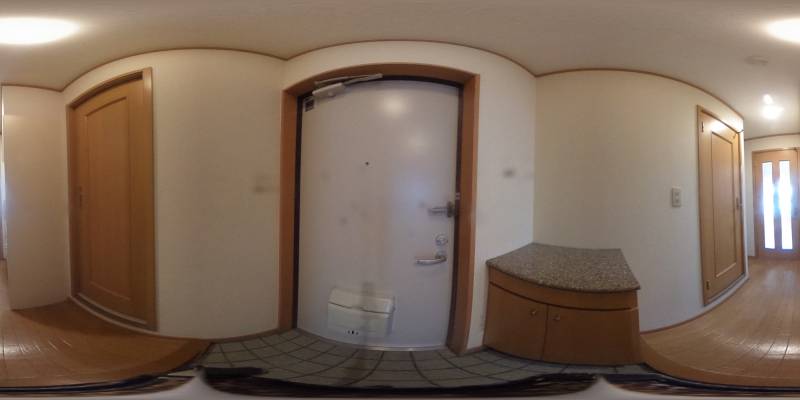 パノラマ画像玄関