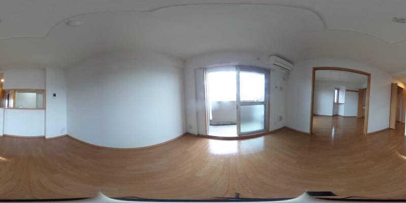 パノラマ画像リビング