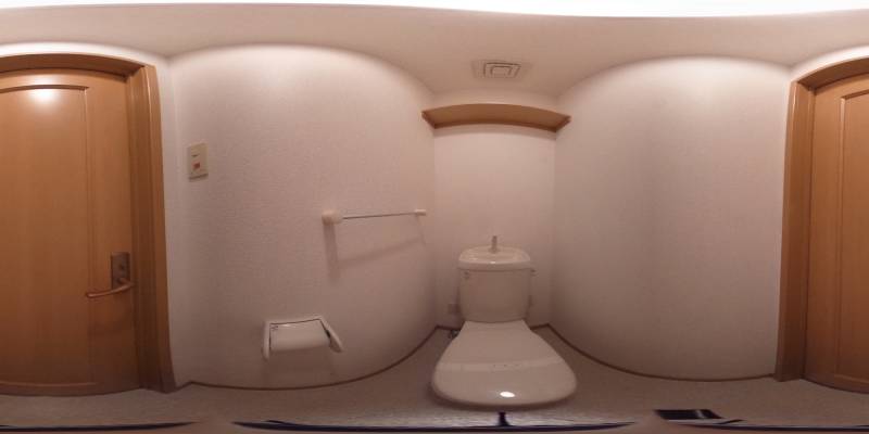 パノラマ画像トイレ