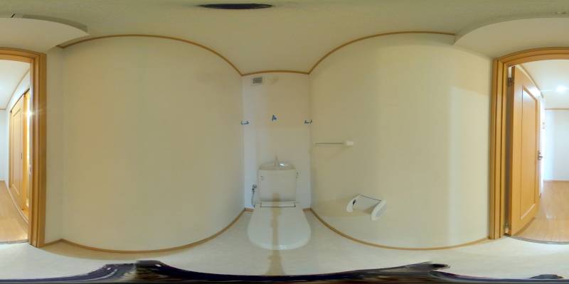 パノラマ画像トイレ