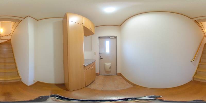 パノラマ画像玄関