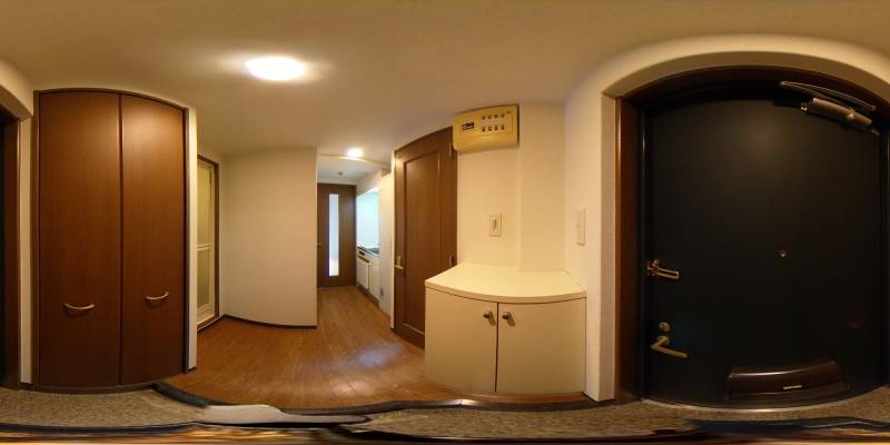 パノラマ画像玄関
