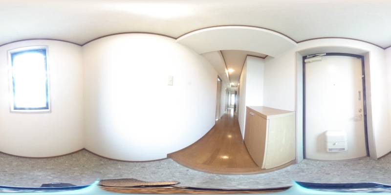 パノラマ画像玄関