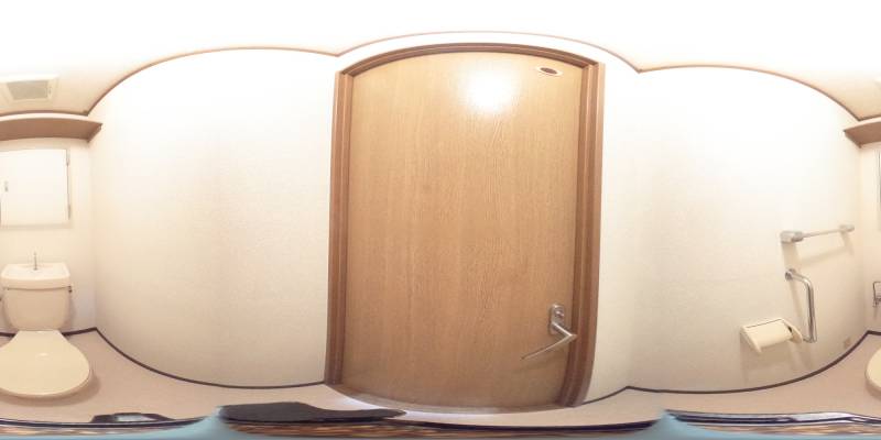 パノラマ画像トイレ