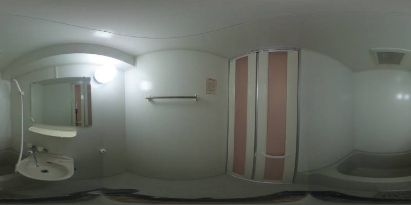 パノラマ画像バスルーム