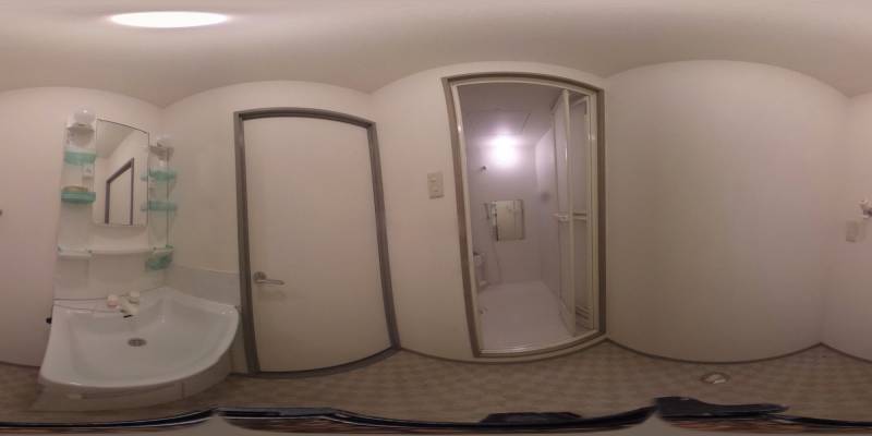 パノラマ画像洗面所