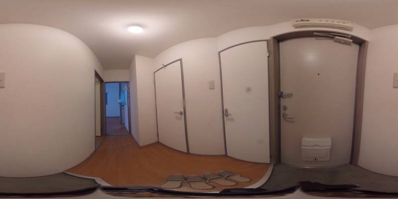 パノラマ画像玄関