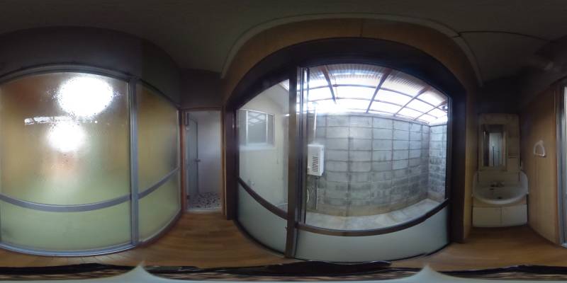 パノラマ画像洗面所
