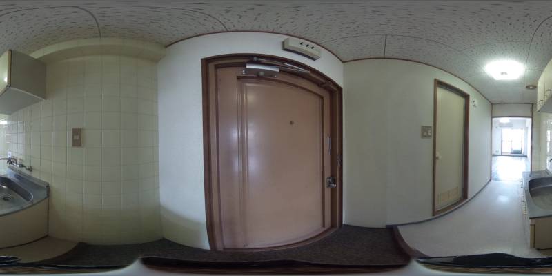 パノラマ画像玄関