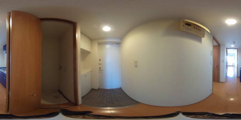 パノラマ画像玄関