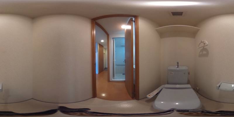 パノラマ画像トイレ