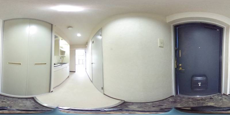 パノラマ画像玄関