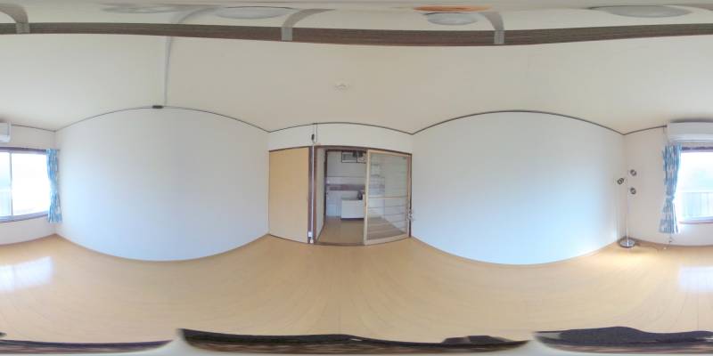 パノラマ画像洋室