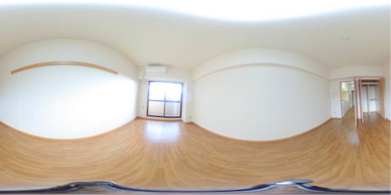 パノラマ画像洋室