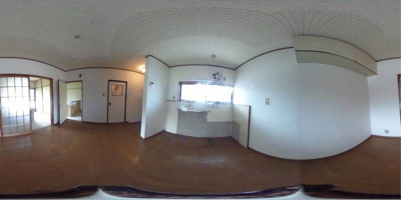 パノラマ画像キッチン