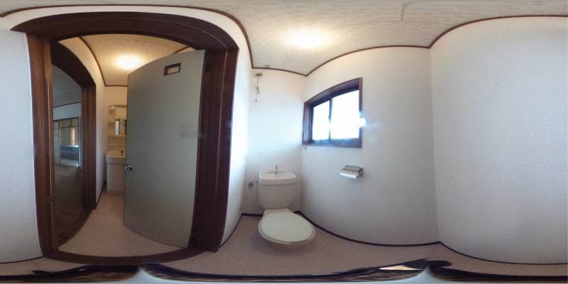 パノラマ画像トイレ