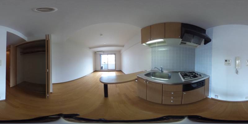 パノラマ画像キッチン