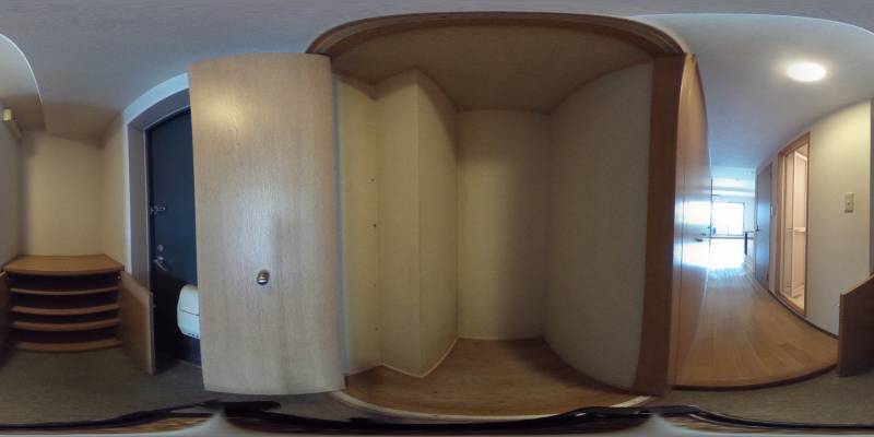 パノラマ画像玄関