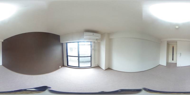 パノラマ画像洋室