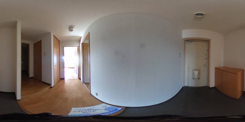 パノラマ画像玄関