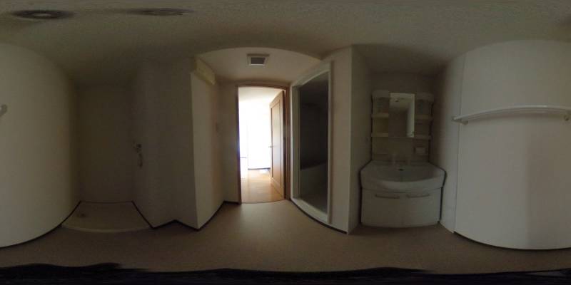 パノラマ画像洗面所