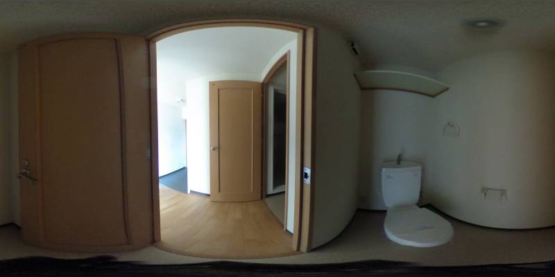 パノラマ画像トイレ