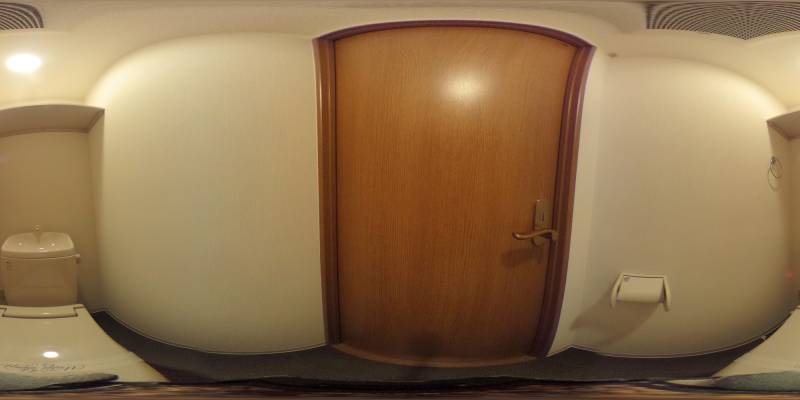 パノラマ画像トイレ