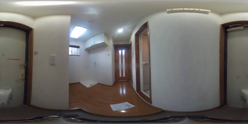 パノラマ画像玄関