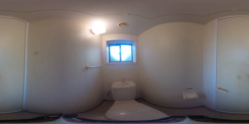 パノラマ画像トイレ