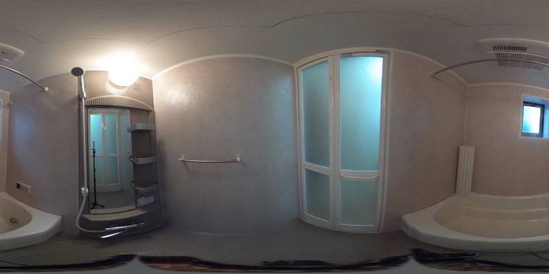 パノラマ画像バスルーム
