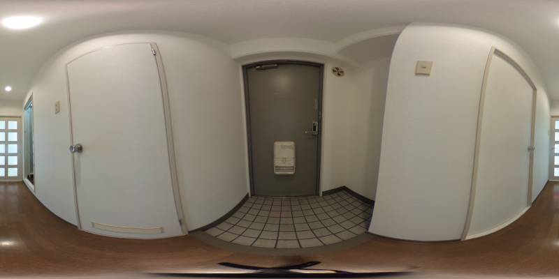 パノラマ画像玄関