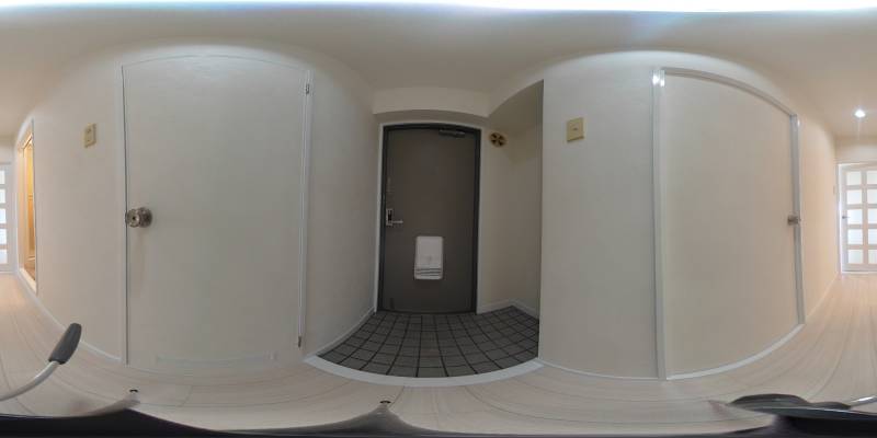 パノラマ画像玄関