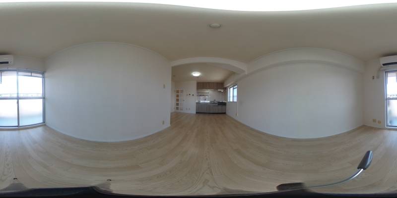 パノラマ画像リビング