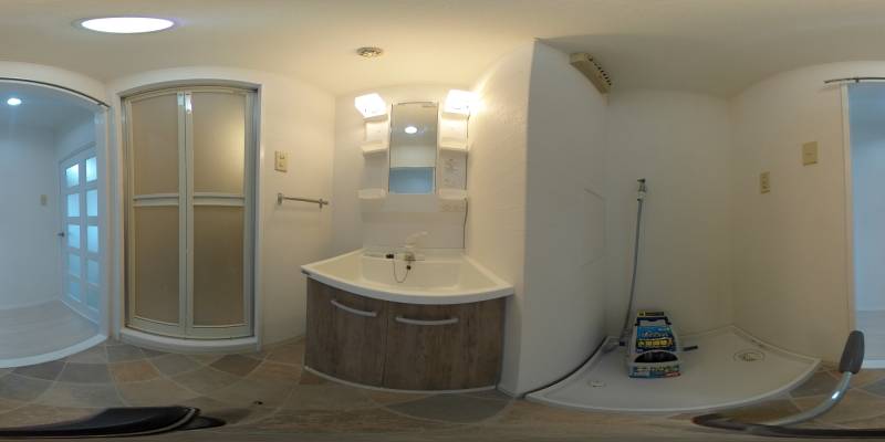 パノラマ画像洗面所